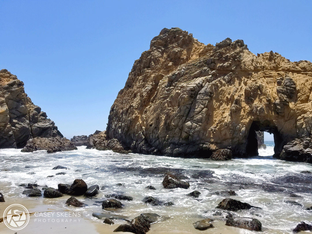 Pfeiffer Beach - Moving Water